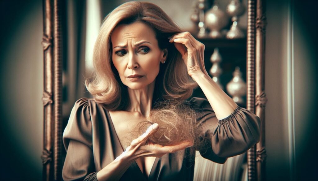does menopause cause hair loss