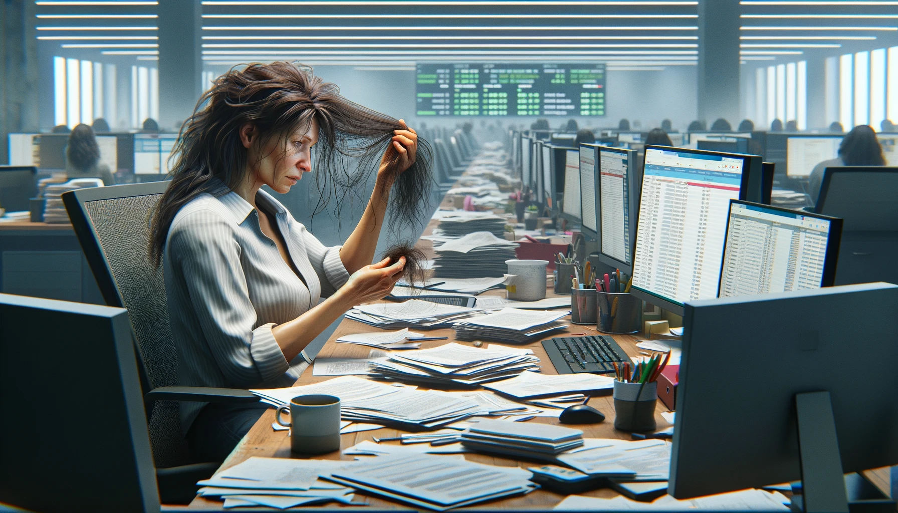 can stress cause hair loss