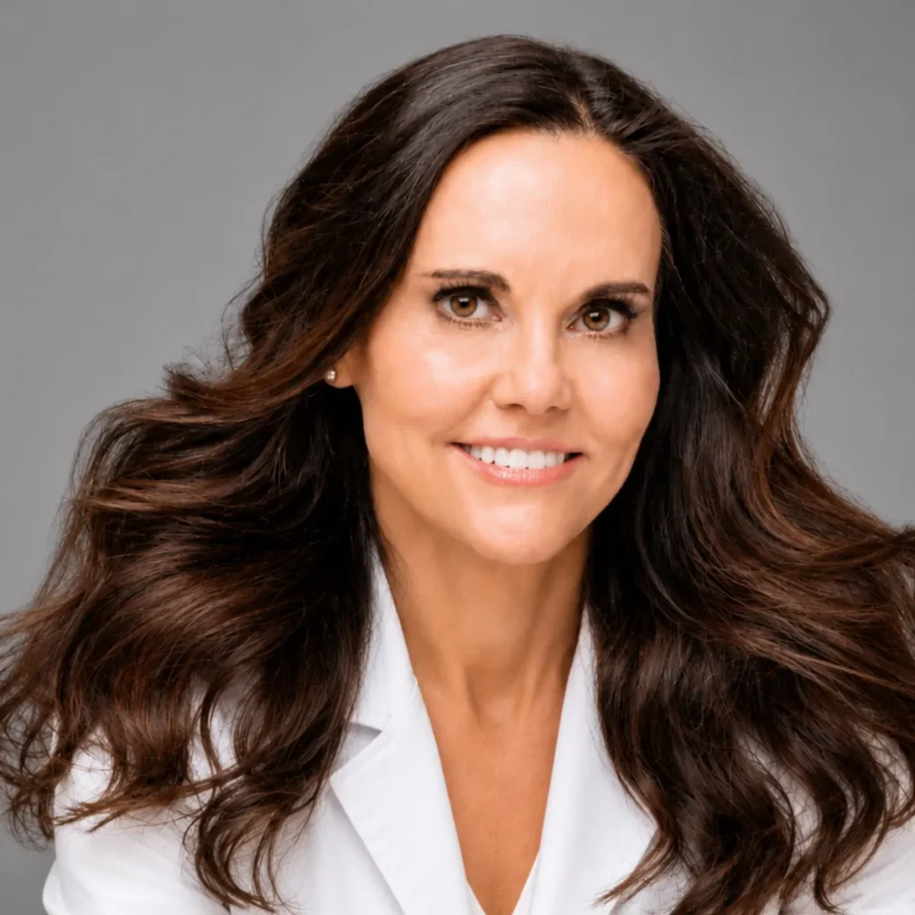 Julie Olson, triple board-certified nutritionist and functional medicine practitioner, founder of Healthy Hair Fix